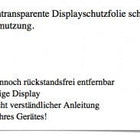 Film de protection d'écran universel Bilora pour appareil photo numérique & smartphone portable