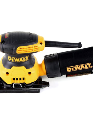 DeWalt DWE6411-QS Ponceuse vibrante 230 Watt Klettfix 108 x 115 mm + Sac à poussière