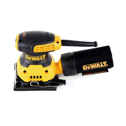 DeWalt DWE6411-QS Ponceuse vibrante 230 Watt Klettfix 108 x 115 mm + Sac à poussière