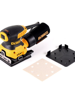 DeWalt DWE6411-QS Ponceuse vibrante 230 Watt Klettfix 108 x 115 mm + Sac à poussière