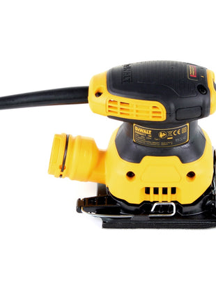 DeWalt DWE6411-QS Ponceuse vibrante 230 Watt Klettfix 108 x 115 mm + Sac à poussière