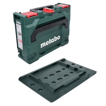 Metabo metaBOX 118 Mallette à outils ( 626885000 ) + Plaque d'adaptation metaBOX ( 626895000 )