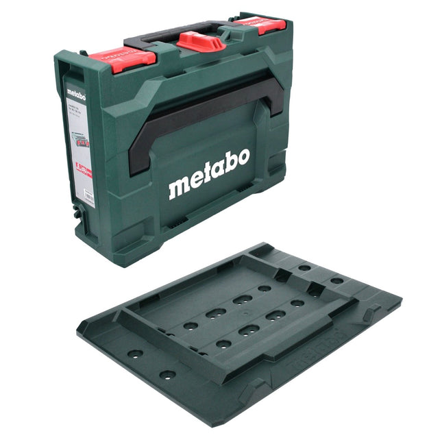 Metabo metaBOX 118 Mallette à outils ( 626885000 ) + Plaque d'adaptation metaBOX ( 626895000 )
