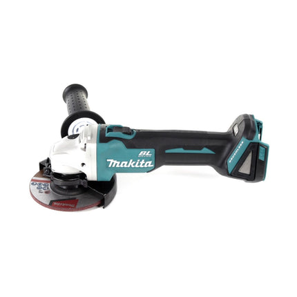 Makita DGA 504 G1J Meuleuse d'angle sans fil 18 V 125 mm brushless + 1x Batterie 6.0 Ah + Coffret Makpac - sans chargeur