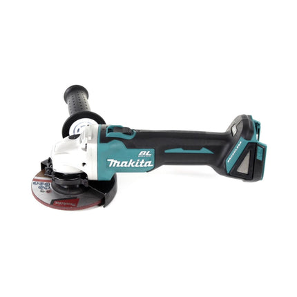 Makita DGA 504 RGJ Meuleuse d'angle sans fil 18 V 125 mm Brushless + 2x Batteries 6.0 Ah + Chargeur + Coffret Makpac
