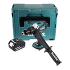 Makita DDF 458 G1J Perceuse-visseuse sans fil 18 V 91 Nm + 1x Batterie 6,0 Ah + Coffret Makpac - sans chargeur