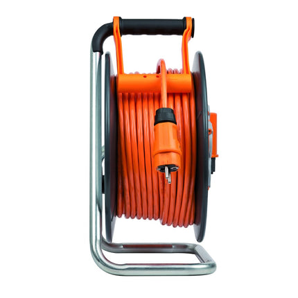 Brennenstuhl professionalLINE Enrouleurs de câble - 2x pièces SteelCore 33 m IP 44 (2x 9192330200) H07BQ-F 3G2.5