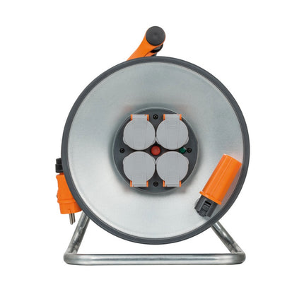 Brennenstuhl professionalLINE Enrouleurs de câble - 2x pièces SteelCore 33 m IP 44 (2x 9192330200) H07BQ-F 3G2.5