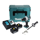 Makita DDF 481 RGJ perceuse-visseuse sans fil 115 Nm 18 V sans balais + 2x Batteries, 6,0 Ah + Chargeur + Coffret