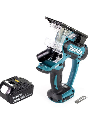 Makita DSD 180 G1 Akku Gipskartonsäge 18 V + 1x Akku 6,0 Ah - ohne Ladegerät - Toolbrothers