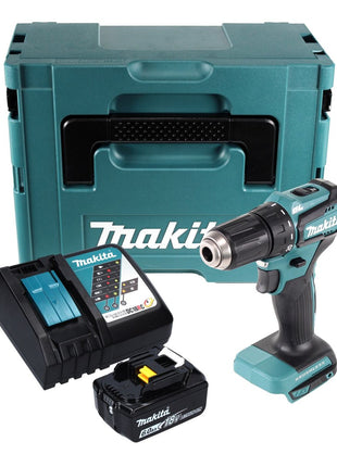 Makita DDF 483 RG1J Perceuse-visseuse sans fil 18 V, 40 Nm, Brushless + 1x Batterie 6,0 Ah  + Chargeur + Coffret Macpac