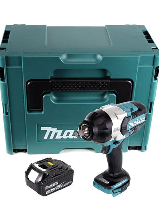 Makita DTW 1002 G1J Clé à choc sans fil 18 V 1000 Nm 1/2" Brushless + 1x batterie 6,0 Ah + Makpac - sans chargeur