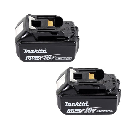 Makita DHR 280 G Marteau perforateur sans fil 36 V ( 2x 18 V ) 2,8 J SDS-plus Brushless + 2x batterie 6,0 Ah - sans chargeur