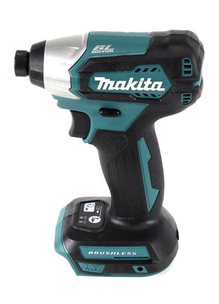 Makita DTD 155 RG1J Akku Schlagschrauber 18 V 140 Nm 1/4" Brushless + 1x Akku 6,0 Ah + Ladegerät + Makpac