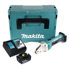 Makita DJS 161 RG1J Akku Blechschere 18 V 1,6 mm + 1x Akku 6,0 Ah + Ladegerät + Makpac - Toolbrothers