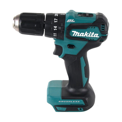 Makita DHP 483 RGJ Perceuse-visseuse à percussion sans fil 18 V 40 Nm + 2x Batteries 6.0 Ah + Chargeur + Coffret Makpac