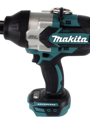 Makita DTW 800 RGJ clé à chocs sans fil 18 V 7/16" 800 Nm sans balais + 2x batterie 6,0 Ah + chargeur + Makpac