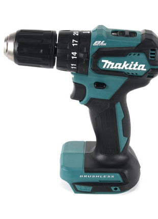 Makita DHP 483 T1J Perceuse-visseuse à percussion sans fil 18 V 40 Nm + 1x Batterie 5.0 Ah + Coffret Makpac - sans chargeur