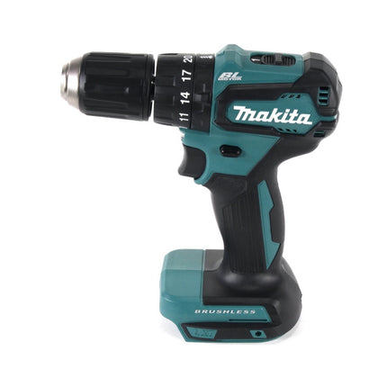 Makita DHP 483 T1J Perceuse-visseuse à percussion sans fil 18 V 40 Nm + 1x Batterie 5.0 Ah + Coffret Makpac - sans chargeur