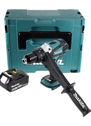 Makita DDF 458 T1J Perceuse visseuse sans fil 18 V 91 Nm + Batterie  5 Ah + Makpac - sans chargeur