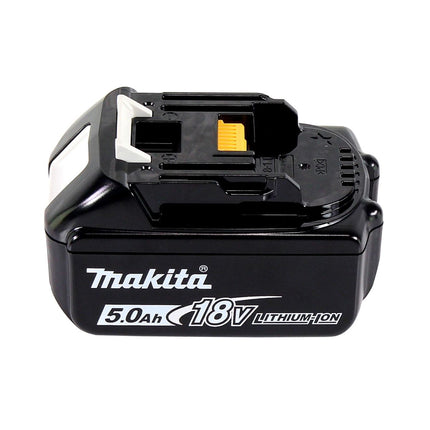 Makita DDF 481 T1J Perceuse-visseuse sans fil 18 V 115 Nm Brushless + 1x Batterie 5.0 Ah + Coffret Makpac - sans chargeur