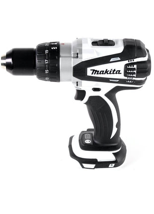 Makita DDF 458 T1J W perceuse-visseuse sans fil 18 V 91 Nm blanc + 1x batterie 5,0 Ah + Makpac - sans chargeur