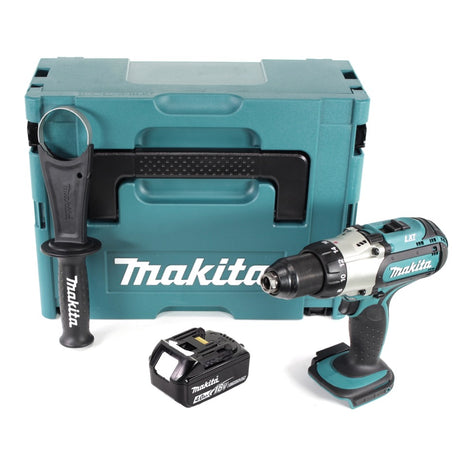 Makita DDF 451 M1J Akku Bohrschrauber 18 V 80 Nm + 1x Akku 4,0 Ah + Makpac - ohne Ladegerät - Toolbrothers