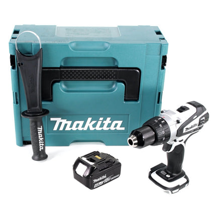 Makita DDF 458 M1JW perceuse-visseuse sans fil 18 V 91 Nm + 1x batterie 4,0 Ah + Makpac - sans chargeur