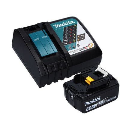 Makita DVR 450 RG1 Compacteur de béton sans fil 18 V 1,2 m + 1x Batterie 6,0 Ah + Chargeur