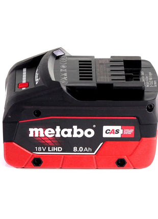 Sierra de sable a batería Metabo ASE 18 LTX sierra alternativa 18 V + 1x batería 8,0 Ah - sin cargador