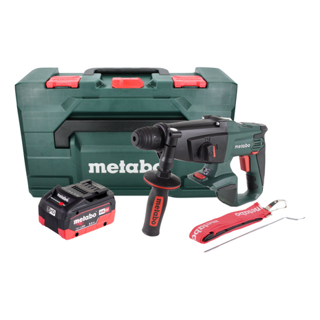 Metabo KHA 18 LTX Perforateur-Burineur sans fil 2,2 J SDS Plus 18 V + 1x Batterie 8 Ah + Coffret metaBOX - sans chargeur