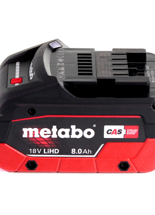 Metabo KHA 18 LTX Perforateur-Burineur sans fil 2,2 J SDS Plus 18 V + 1x Batterie 8 Ah + Coffret metaBOX - sans chargeur