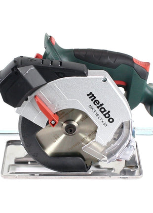 Metabo MKS 18 LTX 58 sierra circular para metal a batería 18 V 165 mm + 1x batería 8,0 Ah + MetaLoc - sin cargador