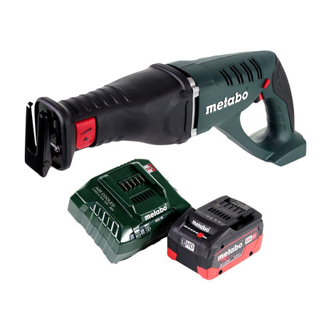 Metabo ASE 18 LTX Scie sabre sans fil 18 V + 1x Batterie 5,5 Ah + Chargeur