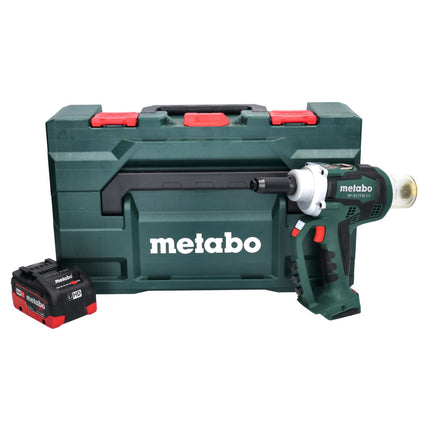 Metabo NP 18 LTX BL 5.0 Riveteuse sans fil 10 kN 18V  + 1x Batterie 5,5 Ah + Coffret MetaBOX - sans chargeur