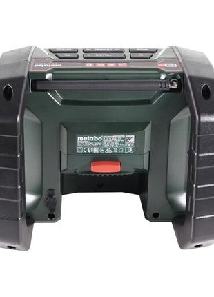 Metabo R 12-18 DAB+ BT Radio de chantier sur batterie 12-18 V DAB+ Bluetooth + 1x batterie 5,5 Ah - sans chargeur