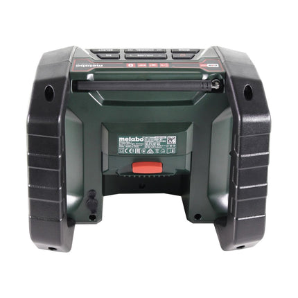 Metabo R 12-18 DAB+ BT Radio de chantier sur batterie 12-18 V DAB+ Bluetooth + 1x batterie 5,5 Ah - sans chargeur