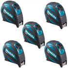 Makita 5x B-57168 Mètre ruban 10 m avec crochet magnétique