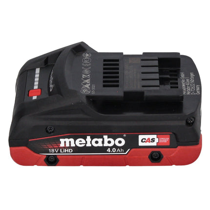 Metabo NP 18 LTX BL 5.0 Riveteuse sans fil 10 kN 18 V Brushless + 1x Batterie 4,0 Ah + Coffret MetaLoc - sans chargeur