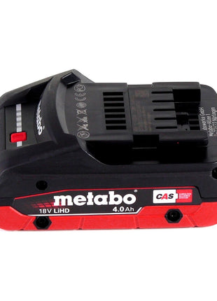 Metabo MKS 18 LTX 58 sierra circular para metal a batería 18 V 165 mm + 1x batería 4,0 Ah + MetaLoc - sin cargador