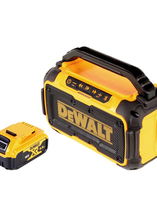 DeWalt DCR 011 batterie haut-parleur Bluetooth 10,8 - 18 V + 1x batterie 5,0 Ah - sans chargeur