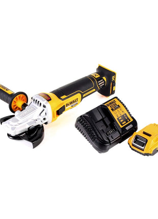 DeWalt DCG 405 FN 18 V Li-Ion Meuleuse sans fil à tête plate 125mm Brushless - sans Batterie - sans Chargeur - sans Coffret