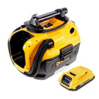 Aspirateur eau et poussière à batterie Dewalt DCV 582 14,4 - 18 V + 1x batterie 2,0 Ah - sans chargeur