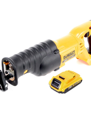 Scie sabre sur batterie Dewalt DCS 380 N scie alternative 18 V + 1x batterie 2,0 Ah - sans chargeur