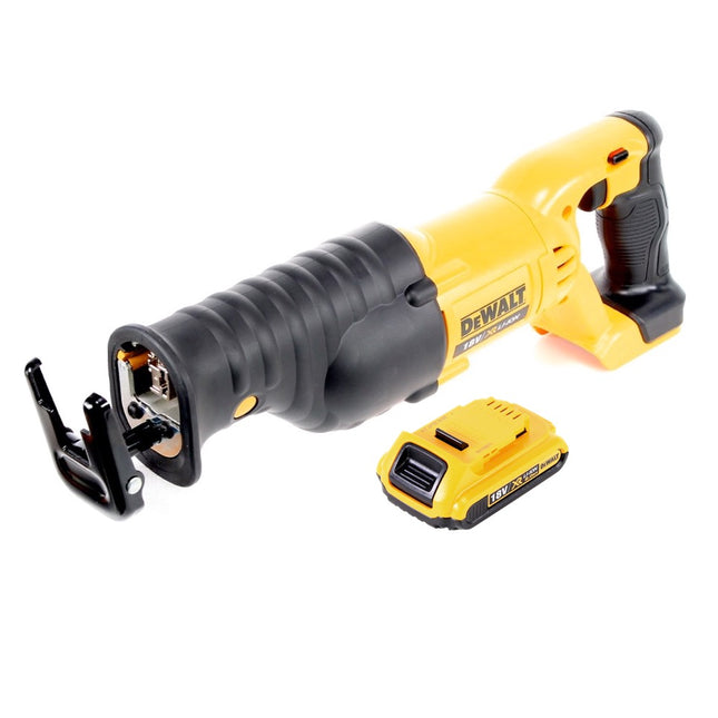 Dewalt DCS 380 N Scie sabre sans fil Scie réversible 18 V + 1x batterie 2,0 Ah - sans chargeur