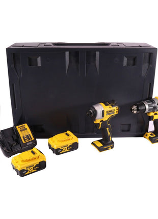 Dewalt DCD 796 P2MD Akku Schlagbohrschrauber 18 V 70 Nm Brushless + DCF 809 Akku Schlagschrauber 18 V 190 Nm 1/4" Brushless + DCL 050 Akku Lampe 18 V + 2x Akku 5,0 Ah + Ladegerät + Maxi D-Box