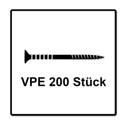 SPAX Vis de réglage 6,0 x 70 mm - 200 pièces ( 161010600703) filetage de réglage avec rainures de retenue tête plate T-STAR Plus 4Cut WIROX