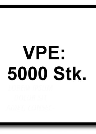 Vis pour cloisons sèches SPAX GIX-C 3,9 x 45 mm 5000 pièces (5x 1791170390456) tête de fraisage affûtée à filetage complet fente cruciforme phosphatée pointe d'aiguille H2