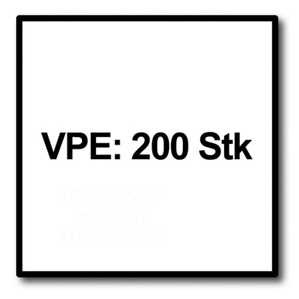 Vis de réglage SPAX 6,0 x 160 mm 200 pièces (2x 161010601605) filetage de réglage avec rainures de retenue tête plate T-STAR Plus 4Cut WIROX