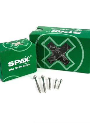 SPAX Universalschraube 4,5 x 50 mm 1000 Stk ( 5x 0191010450503 ) Teilgewinde Senkkopf T-STAR plus 4Cut WIROX